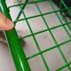 Vintage metal folding chair trio "Grillage" - Ted Net