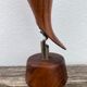 Scandinavian design corkscrew in teak wood and brass, 1960