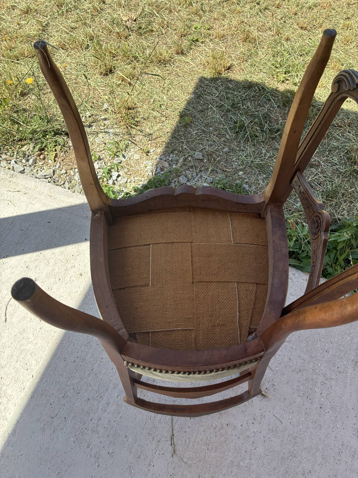 Pair of Louis XV style chairs