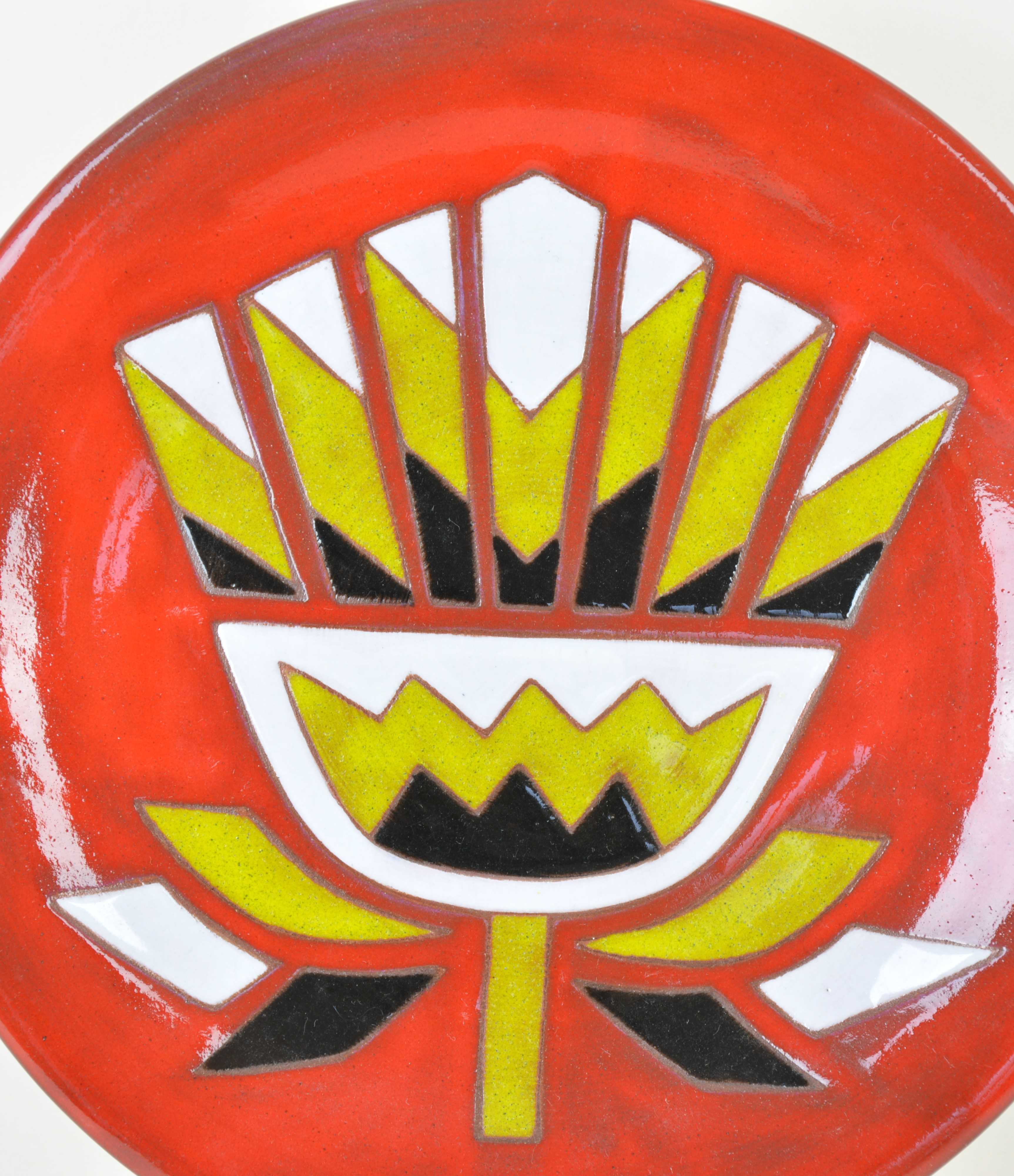 Jean Picart The Sweet dish with stylized flower