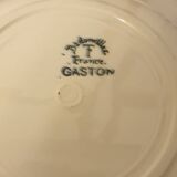 Six assiettes Gaston de Badonviller