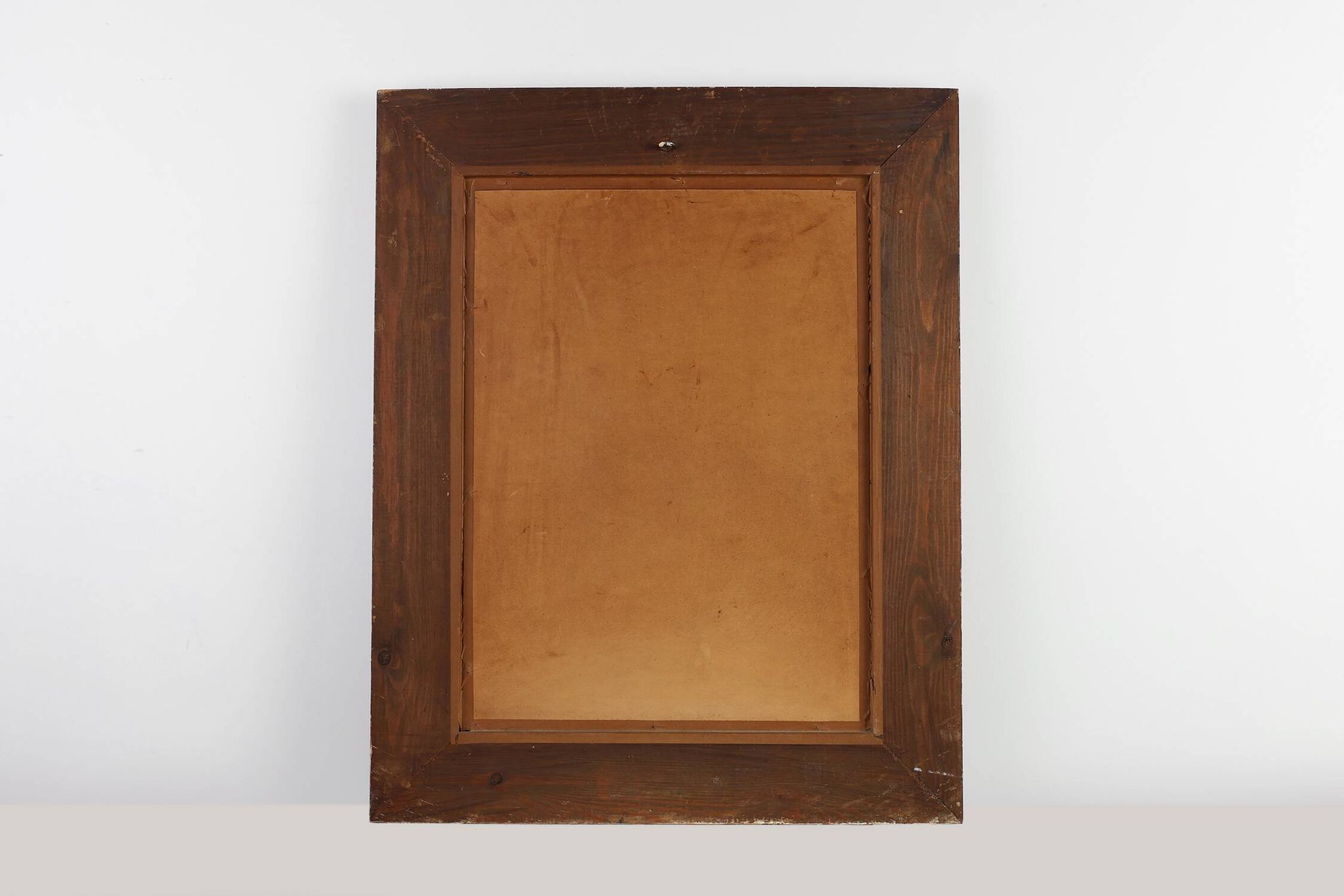 Carved Baroque Black and Giltwood Mirror, France 1850s