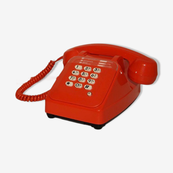 Orange socotel key phone - vintage 1980