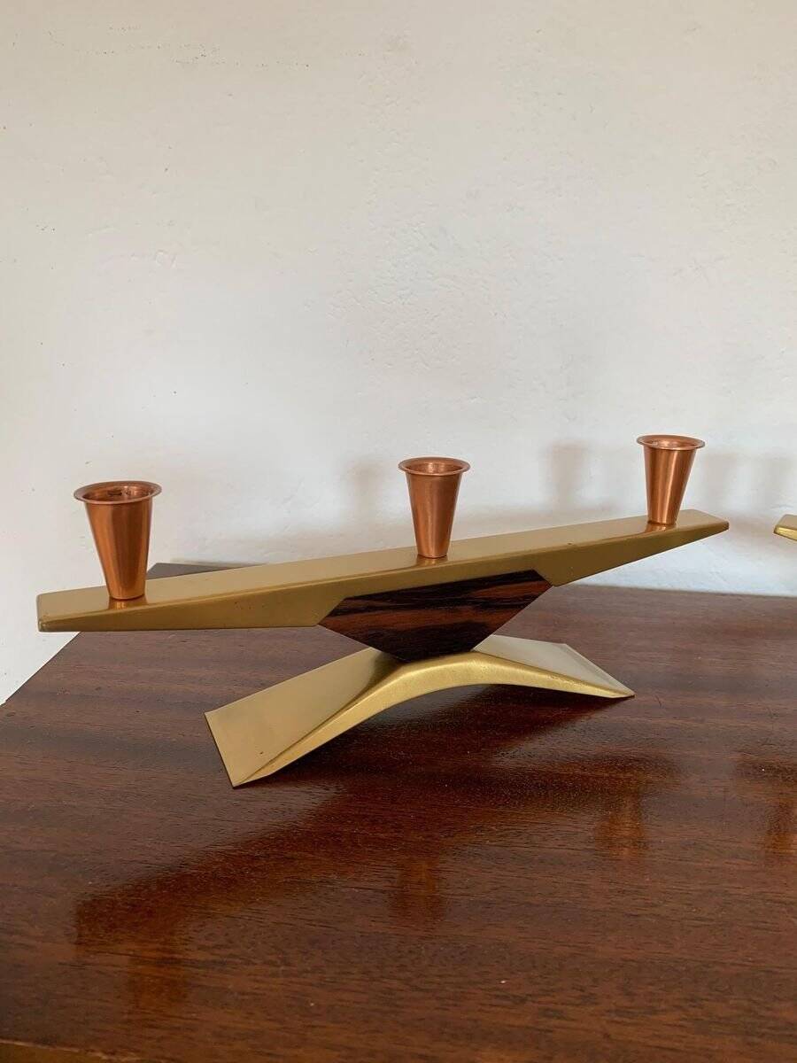 Danish candlesticks, 1960s, set of 2