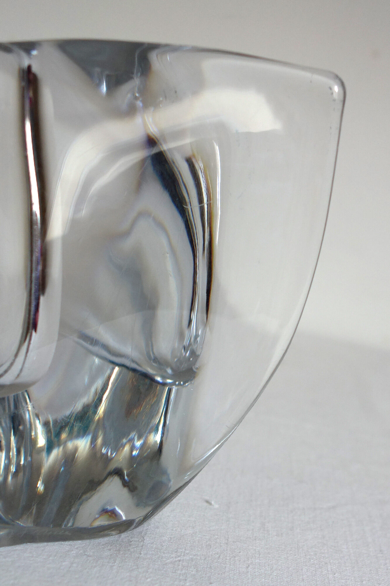 daum vase france, 50s/60s