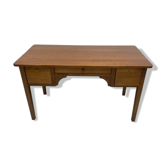 Beautiful natural wood desk from Chez Grange
