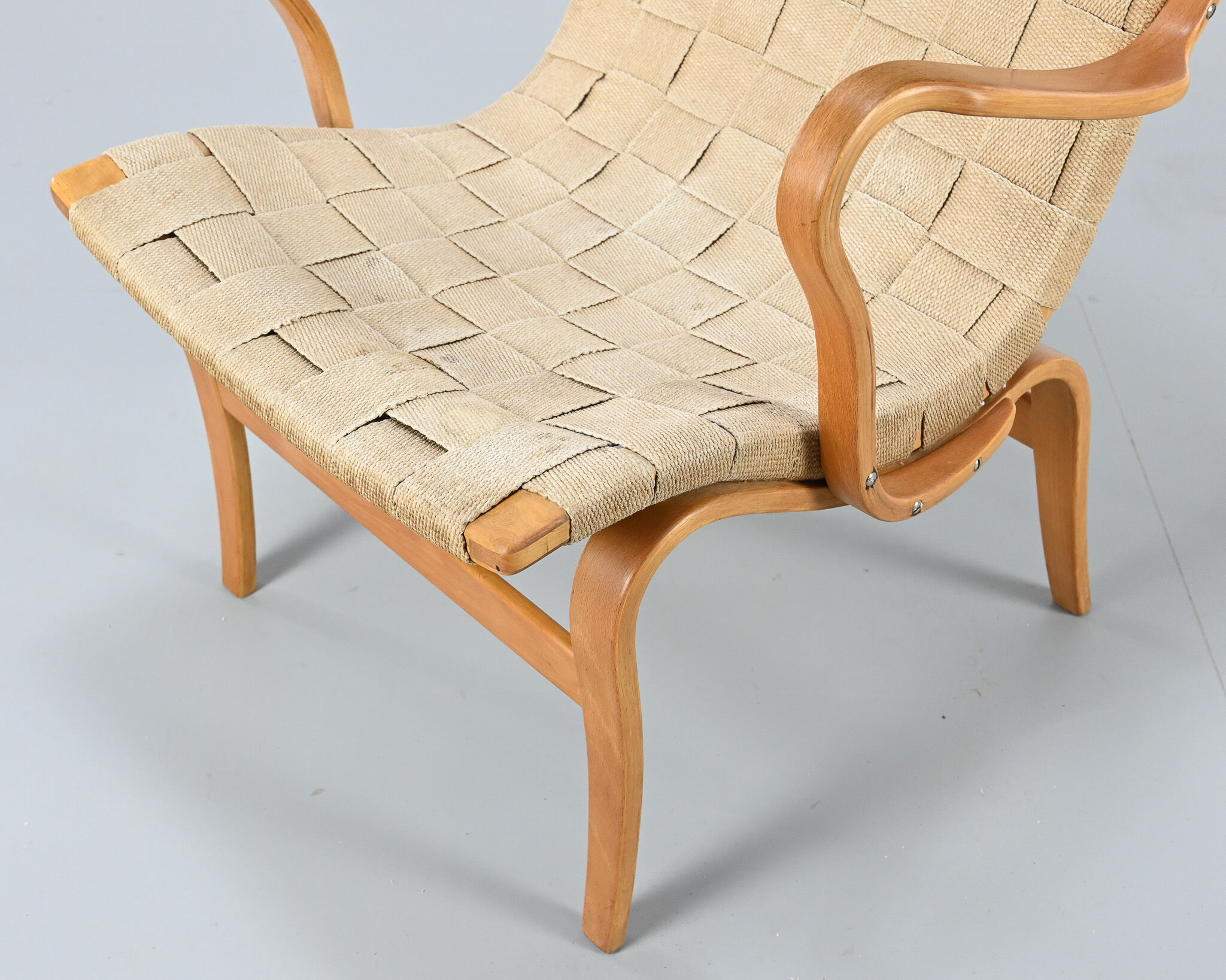 "Eva" armchair by Bruno Mathsson for Karl Mathsson, Denmark 1976