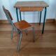 Bureau d'écolier Delagrave et sa petite chaise