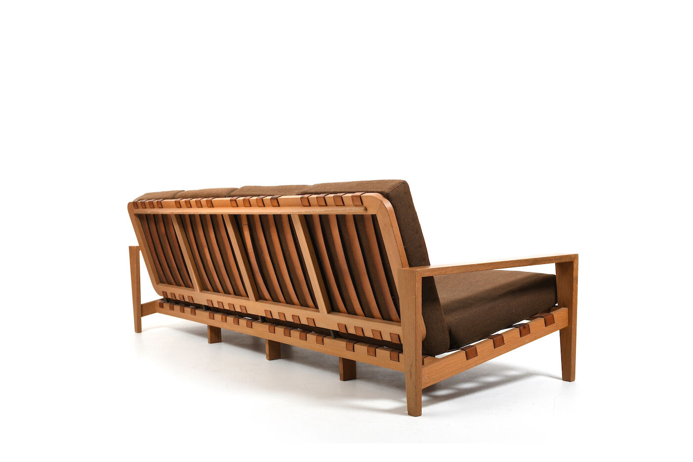 Svante Skogh large Bodo four Seater Sofa in Oak 1957