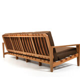Svante Skogh large Bodo four Seater Sofa in Oak 1957