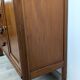 Art Deco mahogany sideboard – 4 drawers, 2 doors, beveled mirror, 1930s