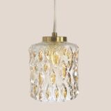 Brigita * yugochic pendant lamp * mcm hanging light * rewired mini * vintage ceiling small fixture *