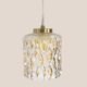 Brigita * lampe à suspension yugochic * lampe suspendue mcm * mini recâblée * petit luminaire de plafond vintage *