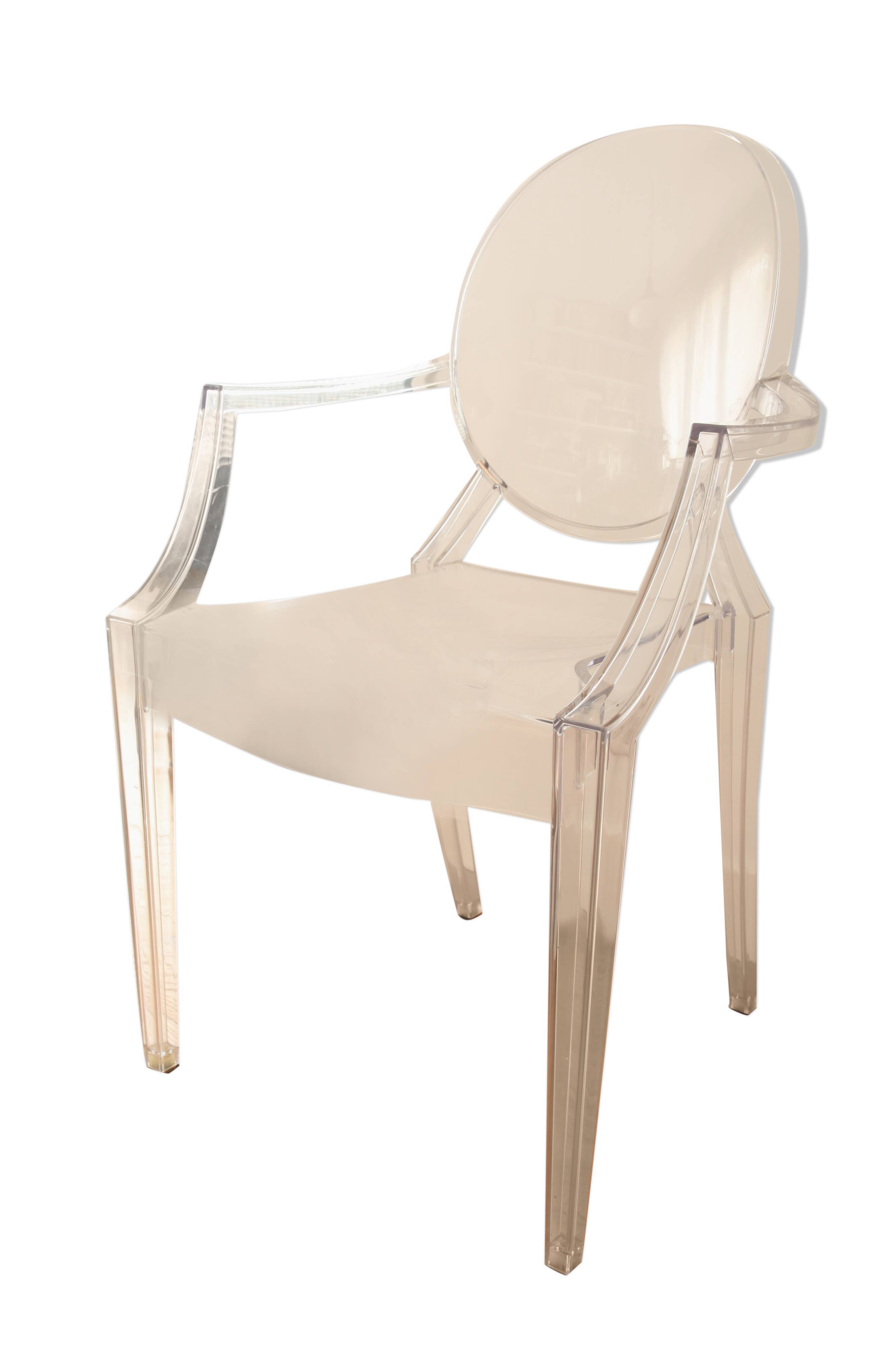 Louis Ghost Chair by Philippe Starck for Kartell