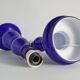 Baluster-shaped Cobalt Blue Glass Table Lamps, Rosdala Glassworks 1960, Set of 2