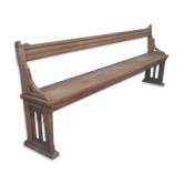 Banc d'église chêne 2m45