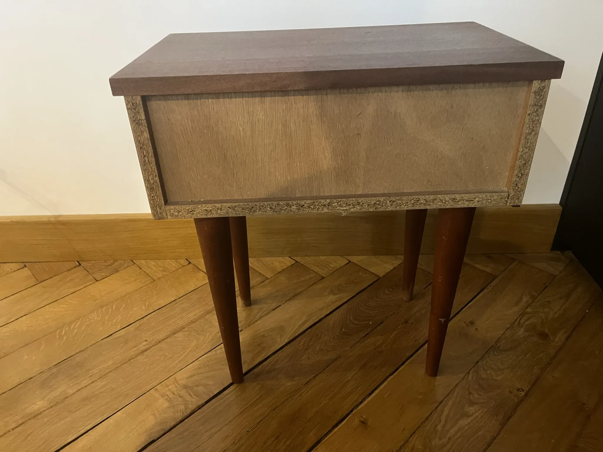 Scandinavian style bedside table