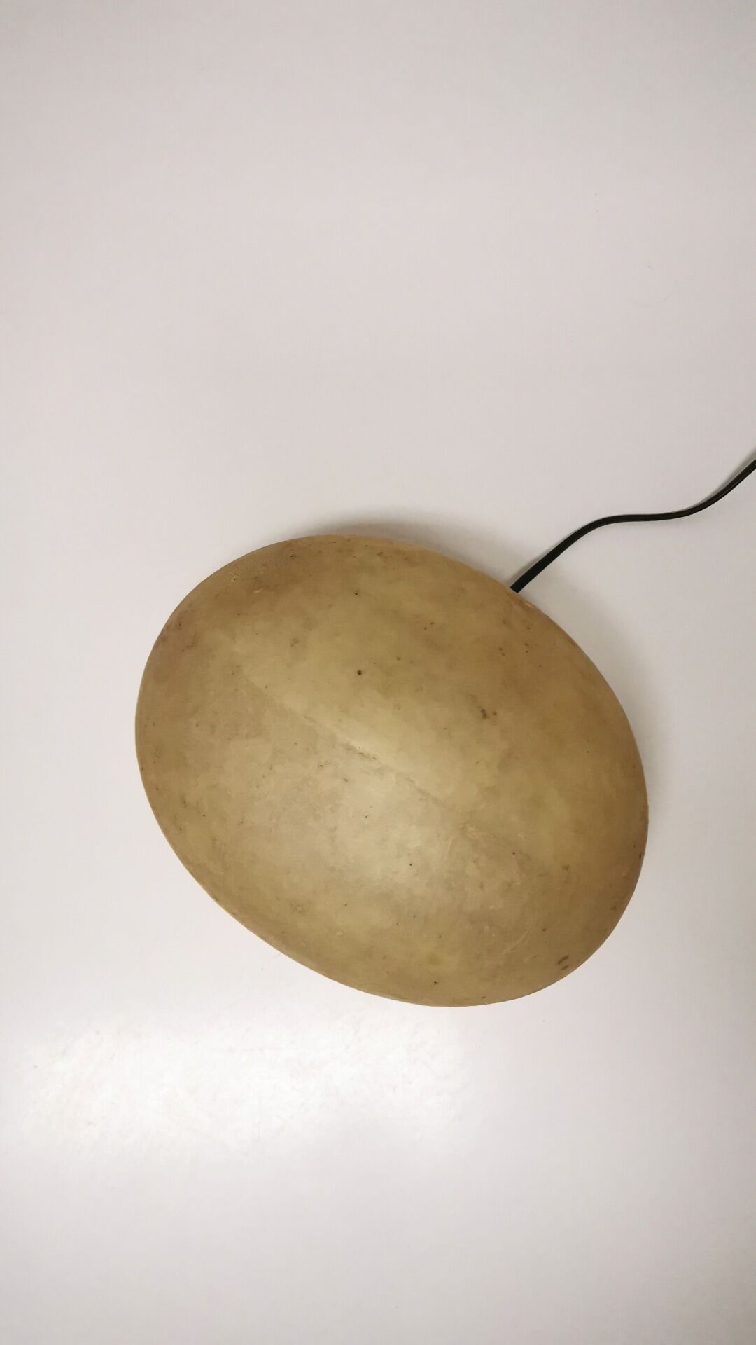 Fiberglass pebble lamp