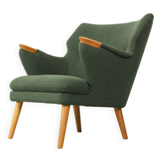 Kurt Olsen lounge chair No 221, Slagelse Møbelvaerk, 1960s