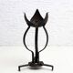 Natural design iron candlestick