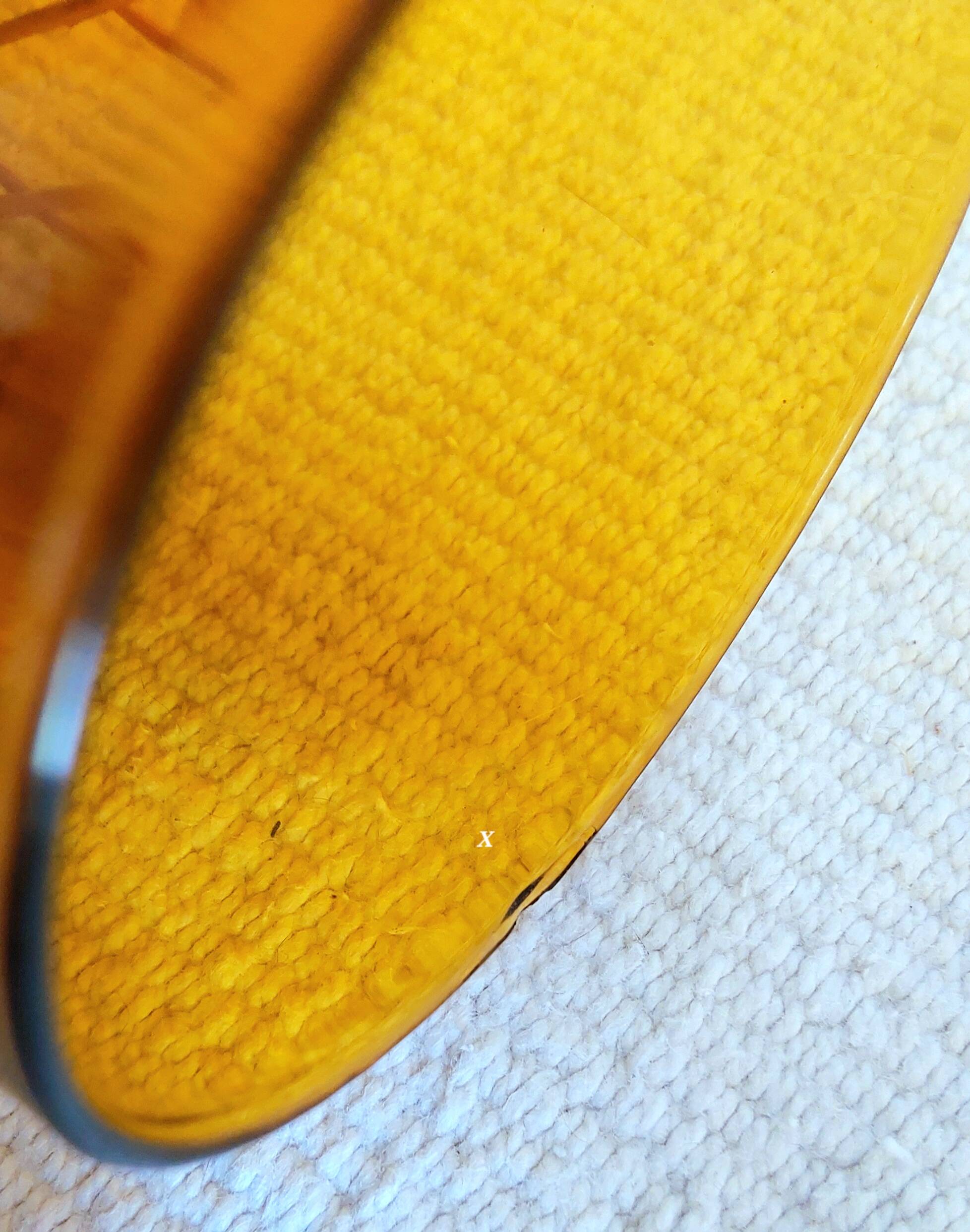 Six mustard long drink glasses