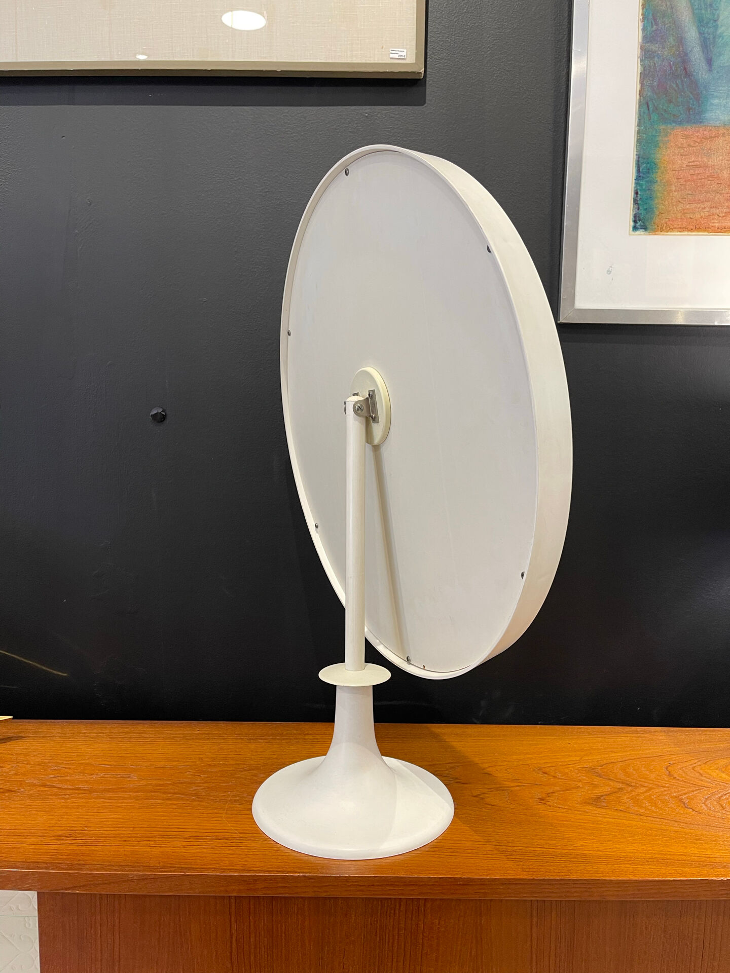 Large tulip foot mirror 1970