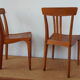 Paire de chaises bistrot Stella années 50