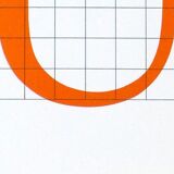 Joan BROSSA, Poema visual 17, 1989. Original lithograph signed