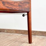 Ensemble danoise avec fauteuil, repose-pieds et table par Kristian Vedel