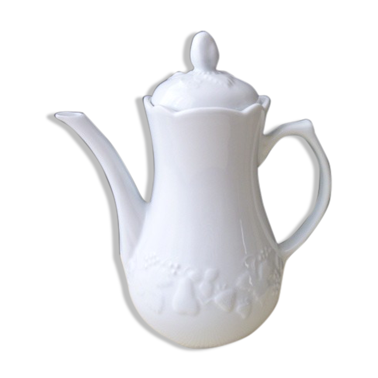 White porcelain coffee maker Ph. Deshoulières California Model