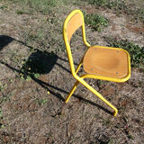 Wooden school chair 80