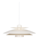 Danish vintage ES Horn pendant lamp from 1980