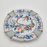 Old earthenware plate from Saint-Clément