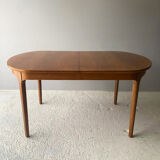 Mid century 1960’s dining table and 4 dining chairs by Nathan