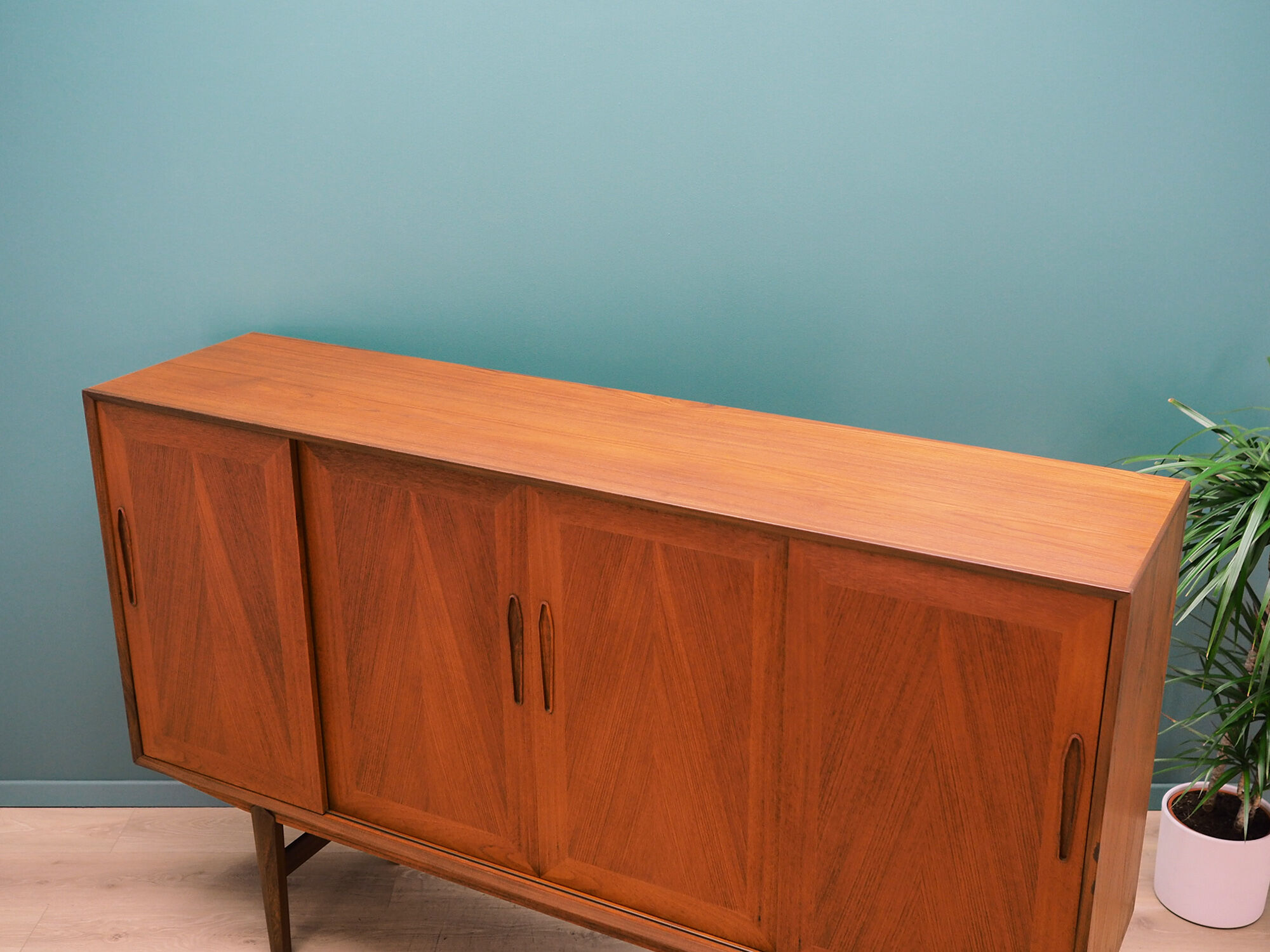 Highboard teak, Danish design, 70's