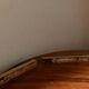 Brown vintage dressing table Massoni for Poltrona Frau