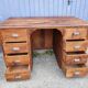 Magnificent vintage oak desk