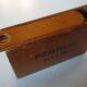 Card game "Pernod Sons" in its wooden box. Old advertising object