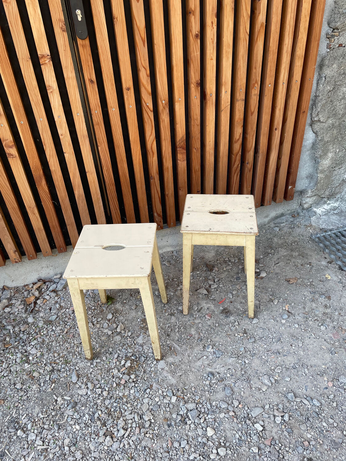 Pair of vintage stools