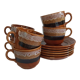 Cups & saucers Sarreguemines