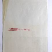 Elie dayan, sans titre (composition abstraite 3). feutre sur papier