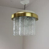 Mid-century chandelier Kamenický Šenov, 1970