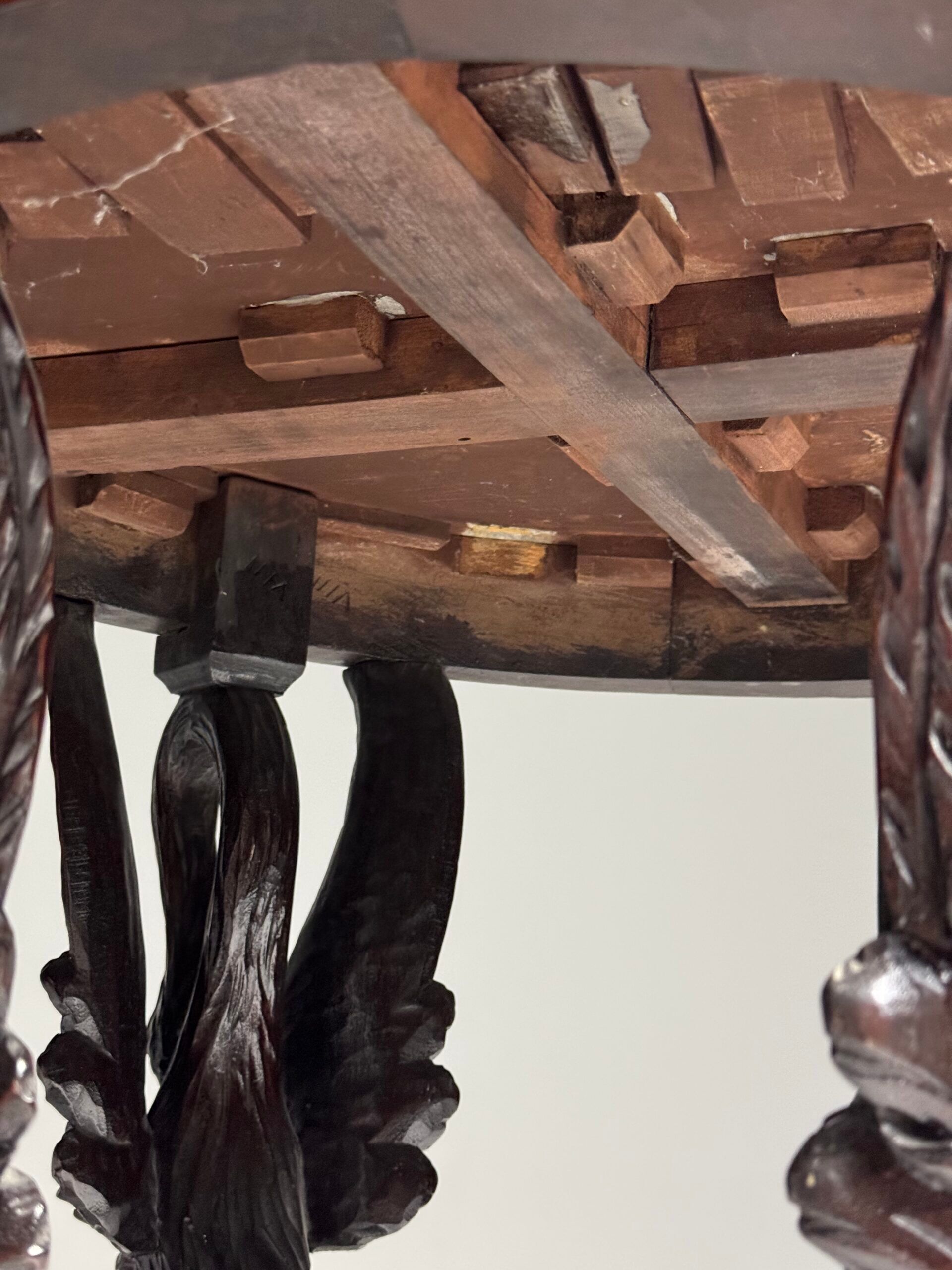 Empire gueridon 19th century mahogany