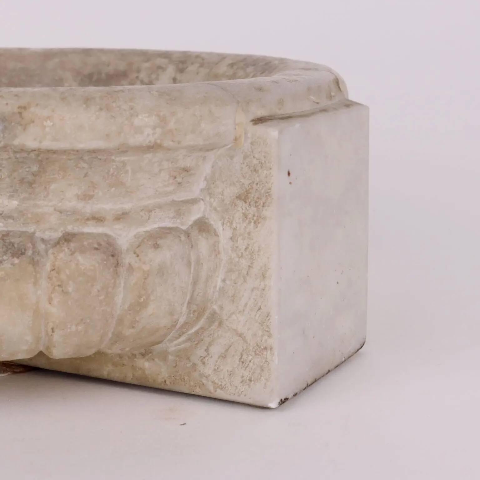 Antique marble bowl Italy 18th century