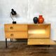 Meuble tv petite enfilade vintage scandinave 1950 1960