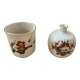 Satsuma vase and cup 9cm