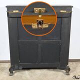 Asian Liquor Cabinet in Lacquered Wood, China – 1950