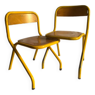 2 Chaises D’écoliers 🪑 vintage