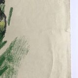 Joseph pollet, still life, c 1970. original lithograph signed in pencil