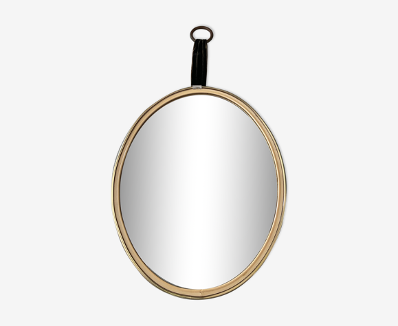 Miroir formę libre vintage des années 60-70